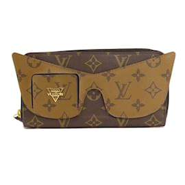 Louis Vuitton-Carteira Zippy Monogram Reverse Louis Vuitton-Monograma