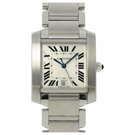 Cartier-Cartier Tank Francaise LM W51002Q3 Men's Watch-Other
