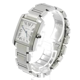 Cartier-Cartier Tank Francaise LM W51002Q3 Men's Watch-Other