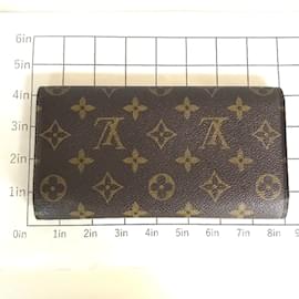 Louis Vuitton-Louis Vuitton Brown Tri-Fold Wallet-Brown