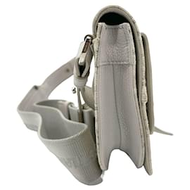 Christian Dior-Dior Homme Light Gray Body Bag-Grey