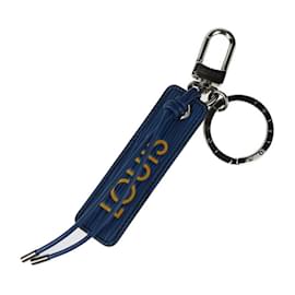 Louis Vuitton-Louis Vuitton Epi Leather Dual Keychain-Blue,Yellow