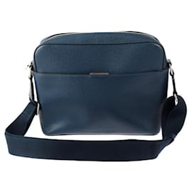 Louis Vuitton-Louis Vuitton Anton PM Shoulder Bag-Navy blue