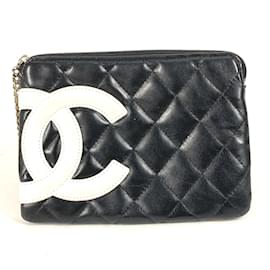 Chanel-Monedero Chanel Cambon Line-Negro