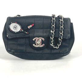 Borsa a spalla nera Chanel Nero