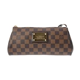 Louis Vuitton-Louis Vuitton Damier Eva Brown Shoulder Bag-Brown
