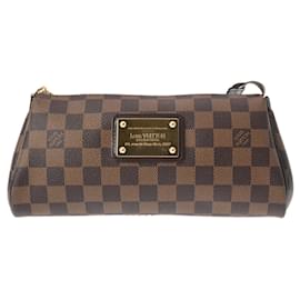 Louis Vuitton-Louis Vuitton Damier Eva Brown Shoulder Bag-Brown