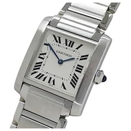 Cartier-Cartier Boys Tank Francaise MM Quartz Wristwatch-Other