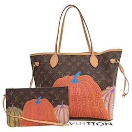 Louis Vuitton-Sac tote Louis Vuitton Monogram Neverfull MM Yayoi Kusama-Monogramme