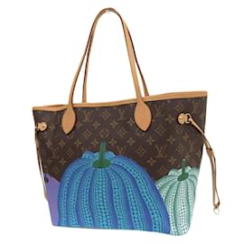 Louis Vuitton-Sac tote Louis Vuitton Monogram Neverfull MM Yayoi Kusama-Monogramme