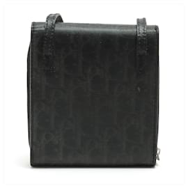 Christian Dior-Christian Dior Trotter Shoulder Bag Wallet Tote-Black