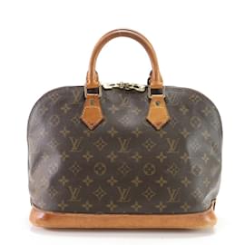 Louis Vuitton-Louis Vuitton Monogram Alma PM Handbag-Brown,Monogram