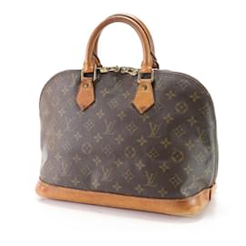 Louis Vuitton-Louis Vuitton Monogram Alma PM Handbag-Brown,Monogram