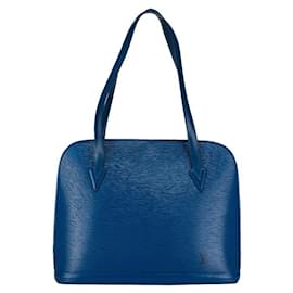 Louis Vuitton-Bolsa Tote Epi Lussac da Louis Vuitton-Azul