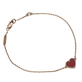 Van Cleef & Arpels-Van Cleef & Arpels Sweet Alhambra Heart Bracelet-Golden