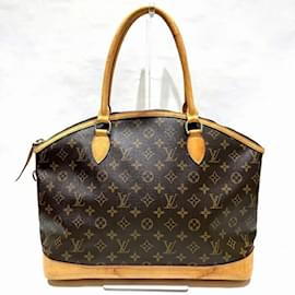 Louis Vuitton-Louis Vuitton Monogram Lockit Horizontal Handbag-Monogram