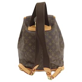 Louis Vuitton-Louis Vuitton Montsouris GM Backpack-Brown