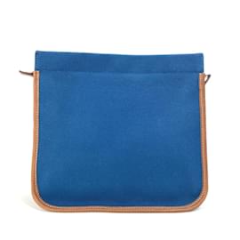 Hermès-Hermes Navy Clutch Bag-Navy blue