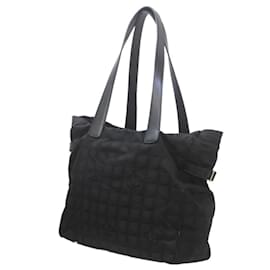 Chanel-Chanel New Travel Line Black Tote Bag-Black