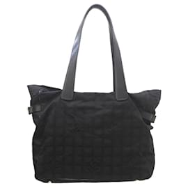 Chanel-Chanel New Travel Line Black Tote Bag-Black