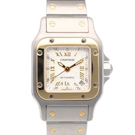 Cartier-Automatische Armbanduhr Cartier Santos Galbee-Andere