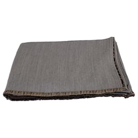 Fendi-Fendi Gray Scarf-Brown