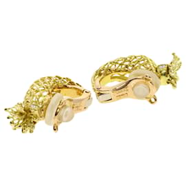 Piaget-Boucles d'oreilles Piaget Diamond Clip en or jaune 18K-Autre