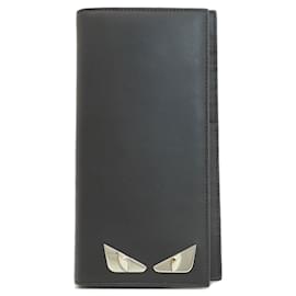 Fendi-Fendi Monster Long Wallet-Black