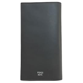 Fendi-Fendi Monster Long Wallet-Black