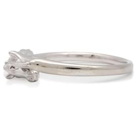 Hermès-Pulsera Hermès Bangle Cheval Motivo Doble Cabeza-Plata