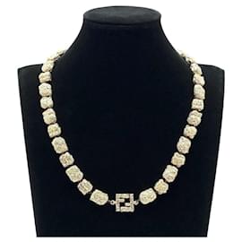 Fendi-FENDI Men's Necklace Pendant FF-Other