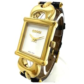 Gucci-Montre-bracelet logo Gucci 1800L-Blanc