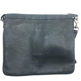 Gucci-Gucci Gray Leather Shoulder Bag-Brown