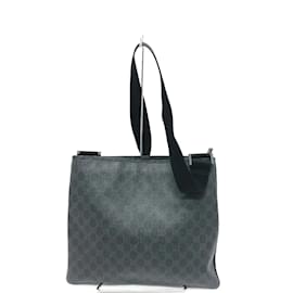 Gucci-Gucci 162904 GG Shoulder Bag-Black