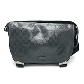 Gucci-Gucci 201732 GG Implementation Kaban Shoulder Bag-Black