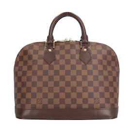 Louis Vuitton-Louis Vuitton Alma Damier Handtasche-Braun