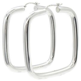 Maison Martin Margiela Orecchini a perno in argento MM6 Maison Margiela Argento