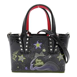 Christian Louboutin-Sac à bandoulière 2 en 1 Bata Nano Starlight de Christian Louboutin-Noir