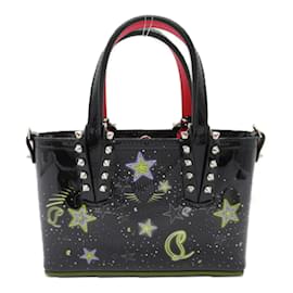 Christian Louboutin-Sac à bandoulière 2 en 1 Bata Nano Starlight de Christian Louboutin-Noir