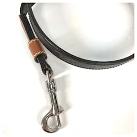 Céline-Celine Triomphe Dog Lead in Tan Brown-Brown