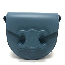 Céline Borsa a Spalla Triomphe di CELINE Blu