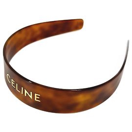 Céline Celine 46Y376CEA Faixa de Cabelo Marrom