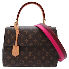 Louis Vuitton-Louis Vuitton Cluny BB Shoulder Bag-Brown