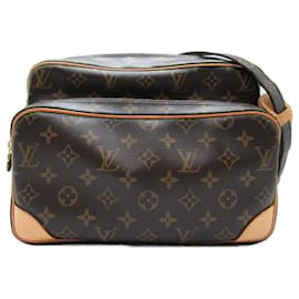 Louis Vuitton-Louis Vuitton Nile Brown Monogram Shoulder Bag-Brown