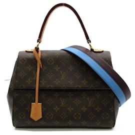 Louis Vuitton-Louis Vuitton Cluny MM Brown Monogram Bag-Brown