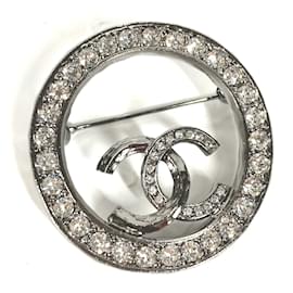 Chanel-Broche en argent Chanel 21K-Argenté