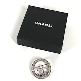 Chanel-Broche en argent Chanel 21K-Argenté