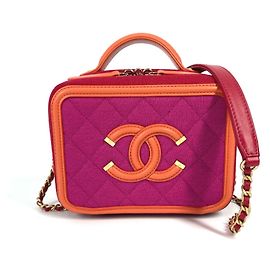 Bolso Crossbody 2WAY CC Mark de Chanel Roja