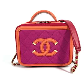 Chanel-Chanel CC Mark Crossbody 2WAY Bag-Red