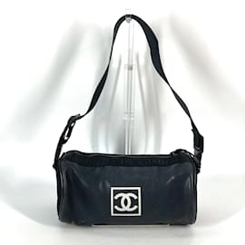 Chanel-Bolsa de ombro esportiva Chanel A28561-Preto